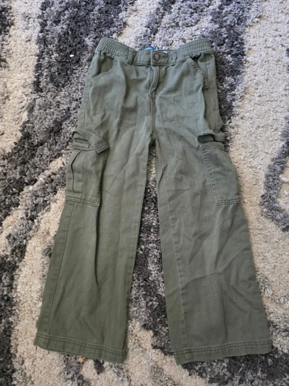 Old Navy Olive Green Cargo Joggers for Kids